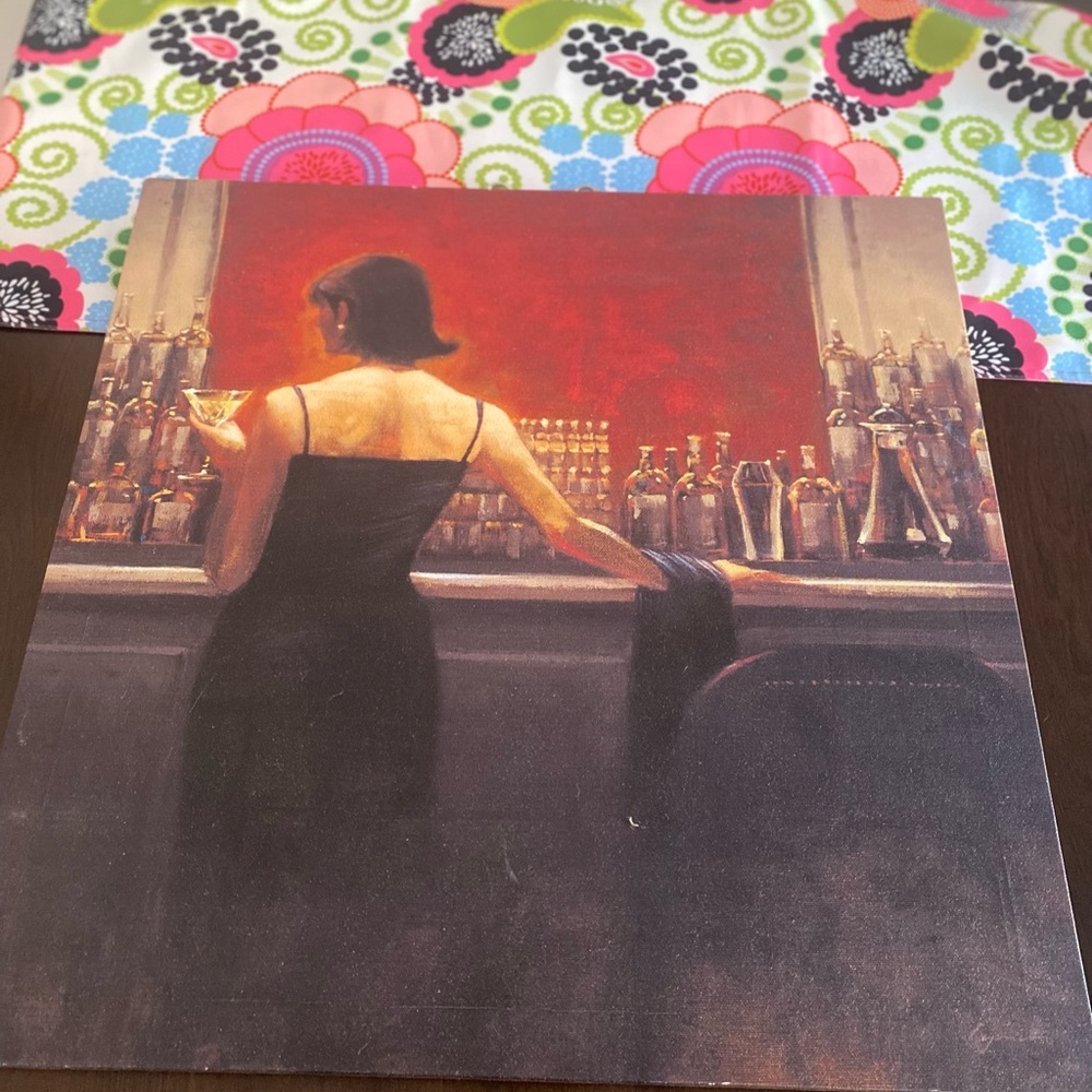 Two canvas wall art